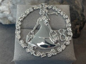 Clogau Base Galloise Métal Servantes Décoration Noël Rare Pays de Galles 8 - Photo 1 sur 5
