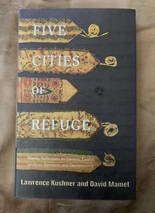 Five Cities of Refuge : Weekly Reflections on Genesis SIGNED by David Mamet - Picture 1 of 8