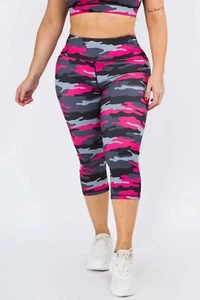 Pink Camo Activewear leggings - Picture 1 of 6