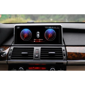 10.2" Android 13 GPS Navigation Carplay für BMW X5 X6 E70 E71 CIC USB WiFi BT - Bild 1 von 11