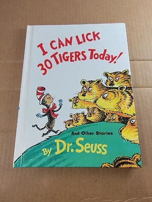 Book Club Edition I Can Lick 30 Tigers Today by Dr. Seuss Hardcover - Image 1 of 4