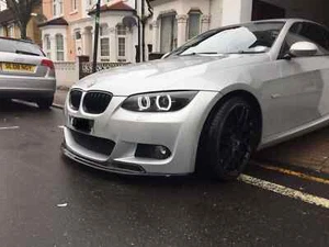 BMW M-SPORT E92/93 ARKYM (06/09) FRONT SPLITTER ABS PLASTIC GLOSS BLACK - Picture 1 of 1