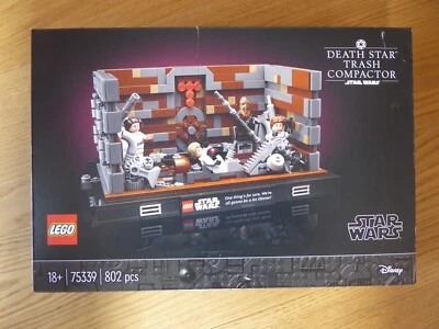 LEGO 75339 Star Wars: Death Star Trash Compactor Diorama - NEW & Factory Sealed - Image 1 of 4
