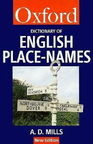 A Dictionary of English Place-Names (Oxford Quick Reference) - Paperback - GOOD - Image 1 of 1