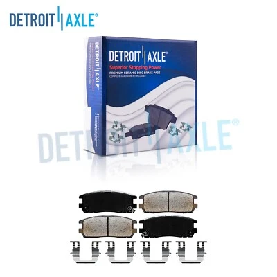 Rear Ceramic Brake Pads for Isuzu Amigo Axiom Rodeo Sport Trooper Honda Passport - Image 1 of 4