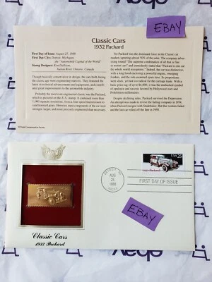 First Day of Issue Classic Cars FDC - Image 1 of 4