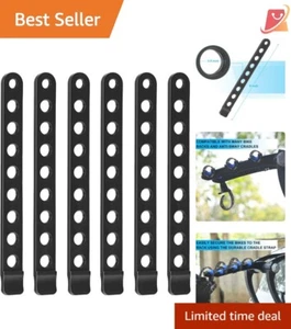 Ladder-Shaped Rubber Bike Rack Replacement Straps - 6 Pack, Reliable Fit - Picture 1 of 8