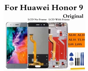 LCD Display Touch Screen Replacement For Huawei Honor 9 STF-L09 STF-AL00 + Frame - Picture 1 of 1