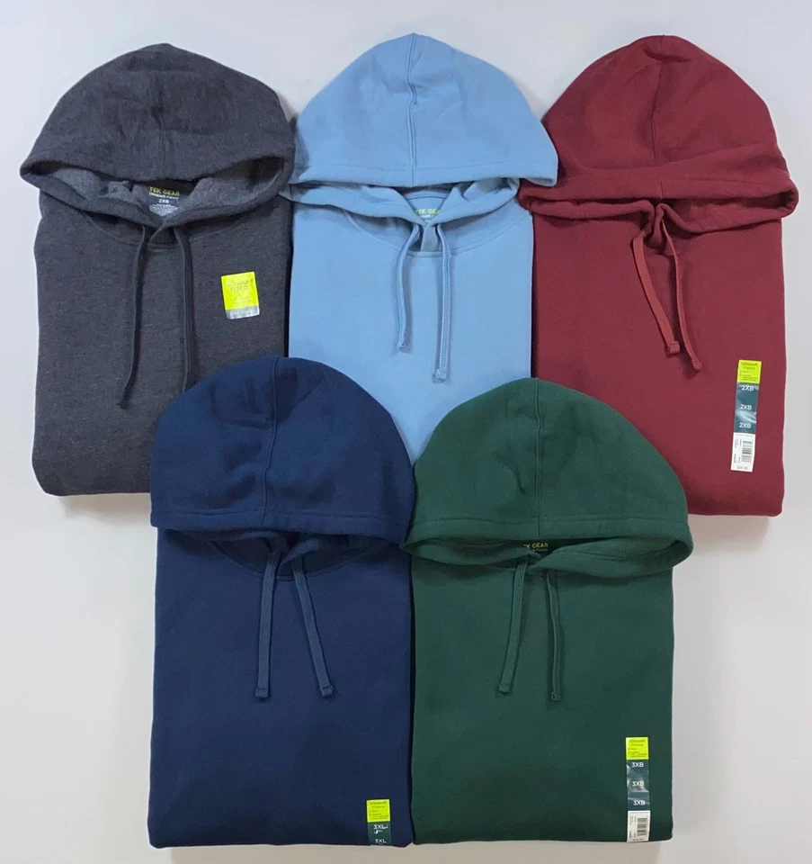 NUEVA sudadera con capucha polar ultrasuave Active Tek Gear grande y alta para hombre Foto 1 de 1