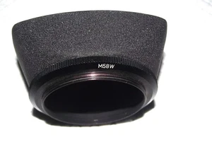 M58W METAL 58MM GRAN ANGULAR TORNILLO EN PARASOL - Imagen 1 de 3