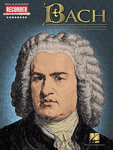 Bach for Recorder Sheet Music 18 Classical Pieces Solo Duet Hal Leonard Book - Picture 1 of 1