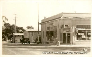 ESCENA CALLEJERA, RPPC, BOYES SPRINGS, CALIFORNIA, POSTAL VINTAGE (EU282) - Imagen 1 de 2