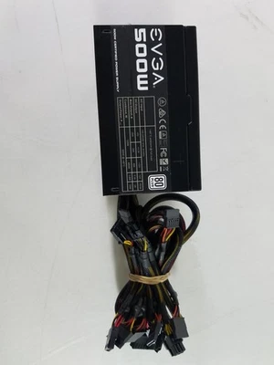 EVGA 100-W1-0500 500 W 20+4-Pin ATX Desktop Power Supply - Image 1 of 3