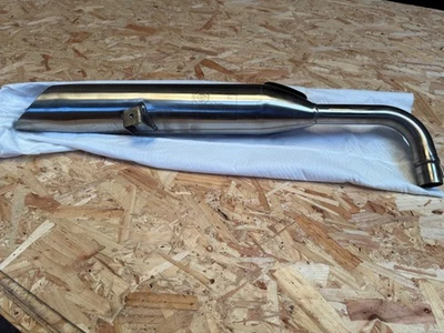 TRIUMPH BONNEVILLE BOBBER 2017-2022 ESCAPE COMPLETO inc escudo térmico y abrazaderas Foto 1 de 4