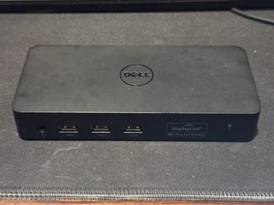 Dell D3100 USB 3.0 UHD 4K DisplayLink HDMI Docking Station Only (No Power Cable) - Picture 1 of 3