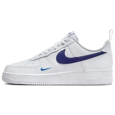 Nike Air Force 1 Low White Light Photo Blue Deep Royal Blue - HF3836-100 - Image 1 of 4