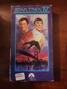 Star Trek IV The Voyage Home VHS 1986 - Imagen 1 de 2