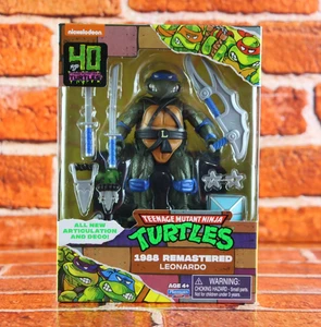 Teenage Mutant Ninja Turtles 1988 Remastered Leonardo 40th Anniversary - Bild 1 von 6