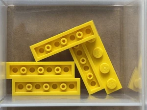 Piezas LEGO - Placa Amarilla 1 x 4 - Nº 3710 - CANTIDAD 5 - Imagen 1 de 1