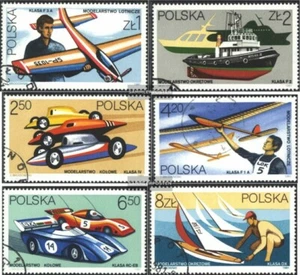Poland 2757-2762 (complete issue) used 1981 Model Sport - Picture 1 of 1