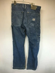 Herren Vintage Silber Jeans Größe 30 x 32 Western Glove Works M9877THSU - Bild 1 von 7