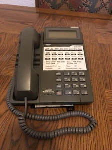 Iwatsu IX 12KTD Adix Phone Gen 2 12 Button Gray Omega Tested - Picture 1 of 6
