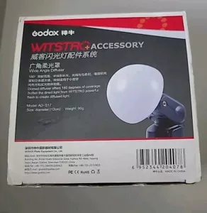 Godox AD-S17 Wide Angle Soft Focus Shade Dome Diffuser for WITSTRO AD200 AD-180 - Picture 1 of 5