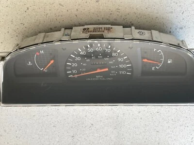 1997 98 99 2000 TOYOTA TACOMA PAINEL DE INSTRUMENTOS 74K MILHAS 83800-04060 MT FABRICANTE DE EQUIPAMENTO ORIGINAL🟠 - Imagem 1 de 4