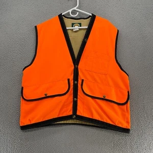 Cabelas Hunting Vest Mens Large Vintage USA Made Duck Upland Game Pockets - Picture 1 of 15