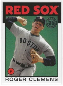 Tarjeta Roger Clemens 2021 Topps Serie 1 86B-40 Medias Rojas de Boston - Imagen 1 de 1