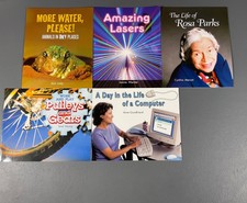 The Life of Rosa Parks, More Water, Please!, Amazing Lasers Kids Books LOT OF 5