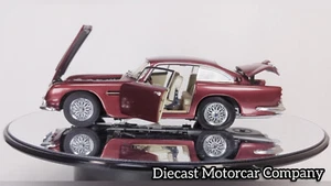 1964 Aston Martin DB-5 Coupe Danbury Mint 1/24 James Bond Car in Debonnet Red - Picture 1 of 24