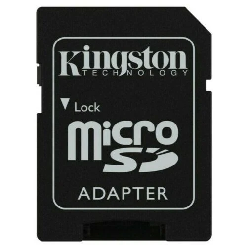 Lotto x1 x3 x5 x10 LETTORE ADATTATORE Kingston x MEMORIA da MICRO a SD - STOCK - Immagine 1 di 4