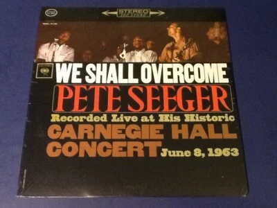PETE SEEGER~we shall overcome COLUMBIA 1963 ~ SEALED ~ - Image 1 of 2