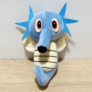 Pokemon Horsea Taiwan Mirage Beanbag 6" Peluche Bambola Ventosa Giocattolo Vintage - Foto 1 di 6