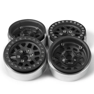 1.9" Beadlock Wheels Felgen für Axial 1/10 RC SCX10 90046 TRX-4 D90 Crawler - Bild 1 von 4