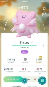 SALE Pokémon GO Blissey - PVP - FAST DELIVERY - Picture 1 of 1