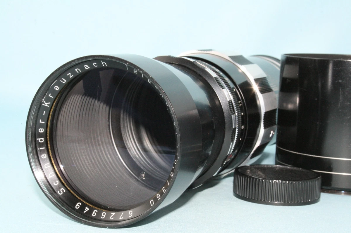 レンズ(単焦点) Schneider-Kreuznach Tele-Xenar 360mm 5.5 Schneider-Kreuznach Tele-Xenar 360mm F/5.5 Type 3 | LENS-DB.COM