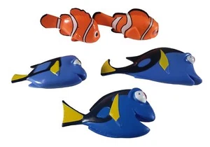 Disney Pixar Finding Nemo and Dory Fish Plastic Figures Cake Toppers - Picture 1 of 6