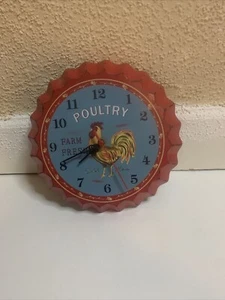 Rooster Poultry Clock - Picture 1 of 2