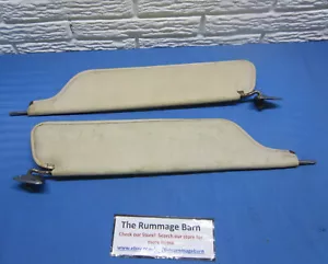 1966 FORD MUSTANG SUN VISOR SET sunvisors --- left & right --- original - Picture 1 of 5