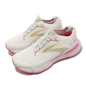 Brooks Glycerin StealthFit GTS 20 Grey Yellow Pink Women Running 1203711B-067 - Picture 1 of 8