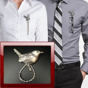 Wren PP-B20 Brooch drop hoop Holder For Glasses, Pen, ID jewellery  - Picture 1 of 1