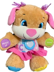 Peluche interactivo Fisher Price Laugh and Learn Smart Stages niña cachorro perro - Imagen 1 de 10