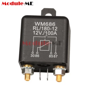 12V/24V 100A/200A 4Pin Automotive Relay Normally Open Switch Relay For Auto Boat - Picture 1 of 22