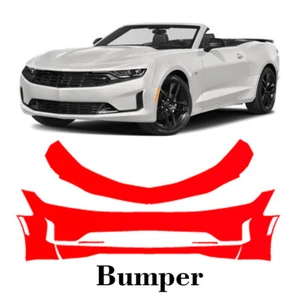 Front bumper PreCut PPF Paint Protection Film For Chevrolet Camaro 2019-2024 - Picture 1 of 7