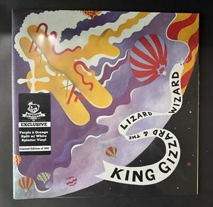 King Gizzard And The Lizard Wizard Vinyl Quarters x/500 Purple & Orange SEALED - Foto 1 di 2
