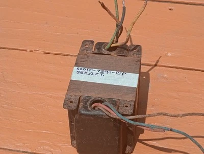 Transformador de salida Scott -7591s-prueba bueno Foto 1 de 3