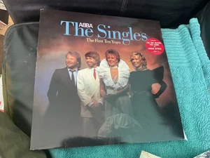 ABBA The Singles The First Ten Years Vinyl Record ABBA 10 VG+/VG+ nice copy - Picture 1 of 17