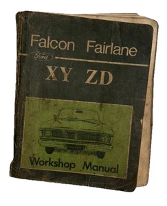 Ford Falcon Fairlane XY ZD Workshop Manual(The Original One) - Picture 1 of 9